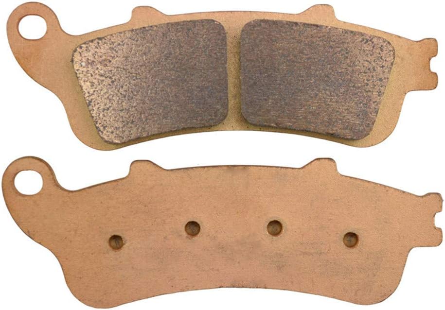 AHL Juego de pastillas de freno delanteras y traseras para Honda GL1800 Goldwing (todos los modelos) 2001-2013