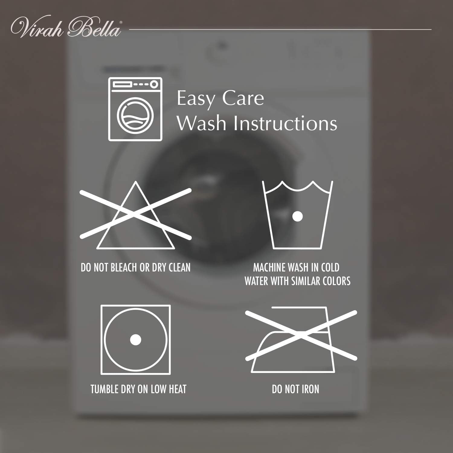 Virah Bella Lodge – Juego de ropa de cama de 8 piezas