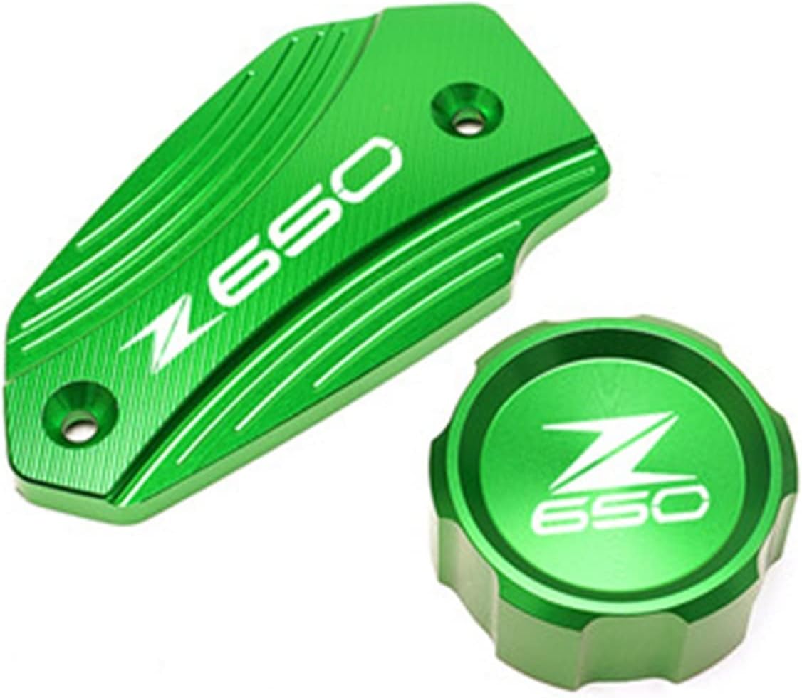 KemtAt – Cubierta de cilindro compatible con Kawasaki Z900 Z650 Z800 Z 900 800 650 2013-2022 para motocicleta CNC trasera y delantera (color Z650