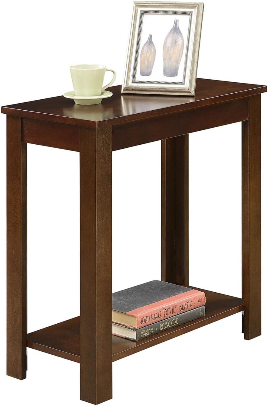 Convenience Concepts Designs2Go Baja – Mesa auxiliar para silla, color espresso