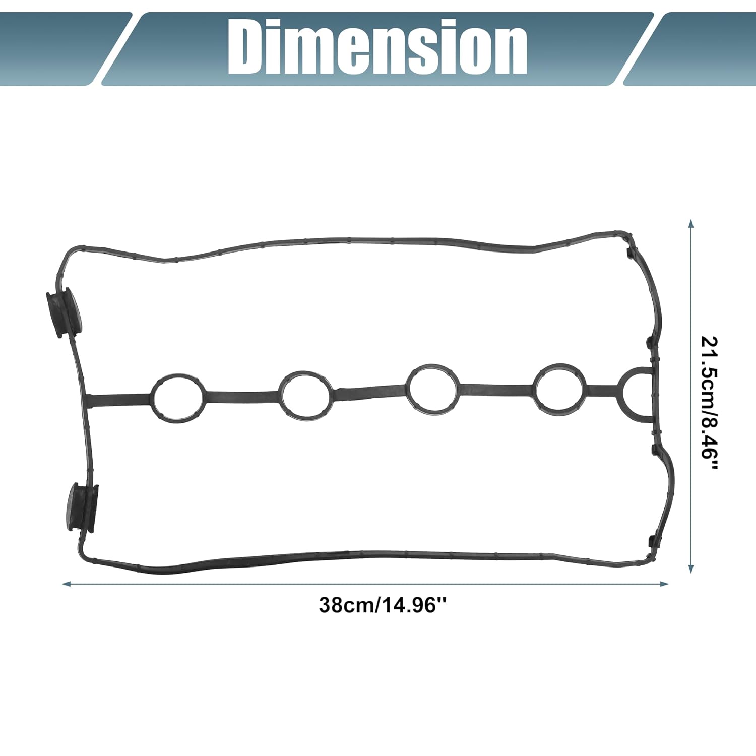 X AUTOHAUX Juntas de tapa de válvula de motor para Chevrolet Aveo 2006-2012 para Chevrolet Cruze 2009-2010