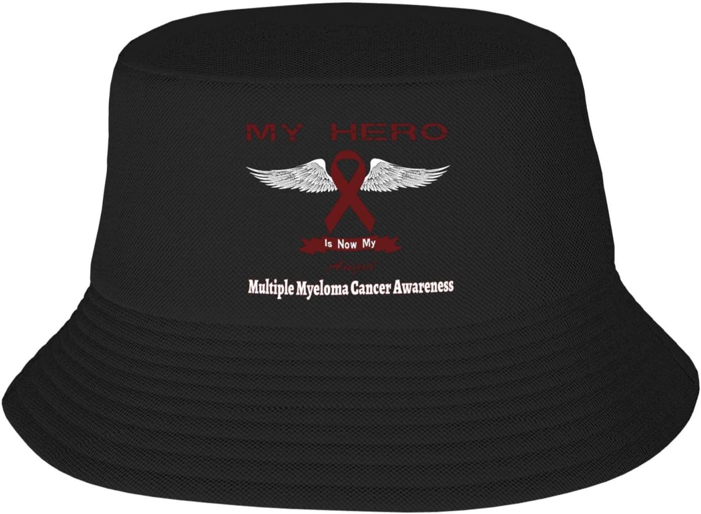 My Hero is Now My Angel – Sombrero de pescador de doble tejido para mujeres y hombres, sombrero de pescador para adultos, sombrero de pescador,