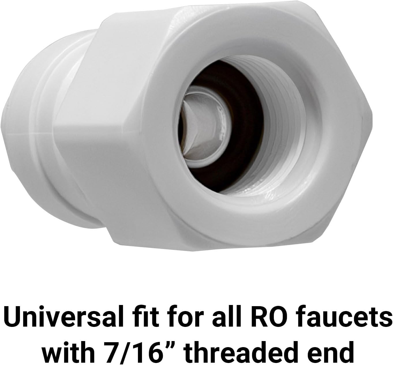 Adaptador de conexión rápida de 14 “Caño universal del grifo del filtro de agua RO Sistemas de ósmosis inversa Certificado NSF. 14”
