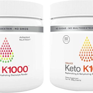 Keto K1000 – Polvo de electrolitos  Mezcla de bebida de suplemento de hidratación  50 porciones  Sandía, sabor a stevia más ligero  Naranja, sabor a Keto K1000 – Polvo de electrolitos  Mezcla de bebida de suplemento de hidratación  50 porciones  Sandía, sabor a stevia más ligero  Naranja, sabor a