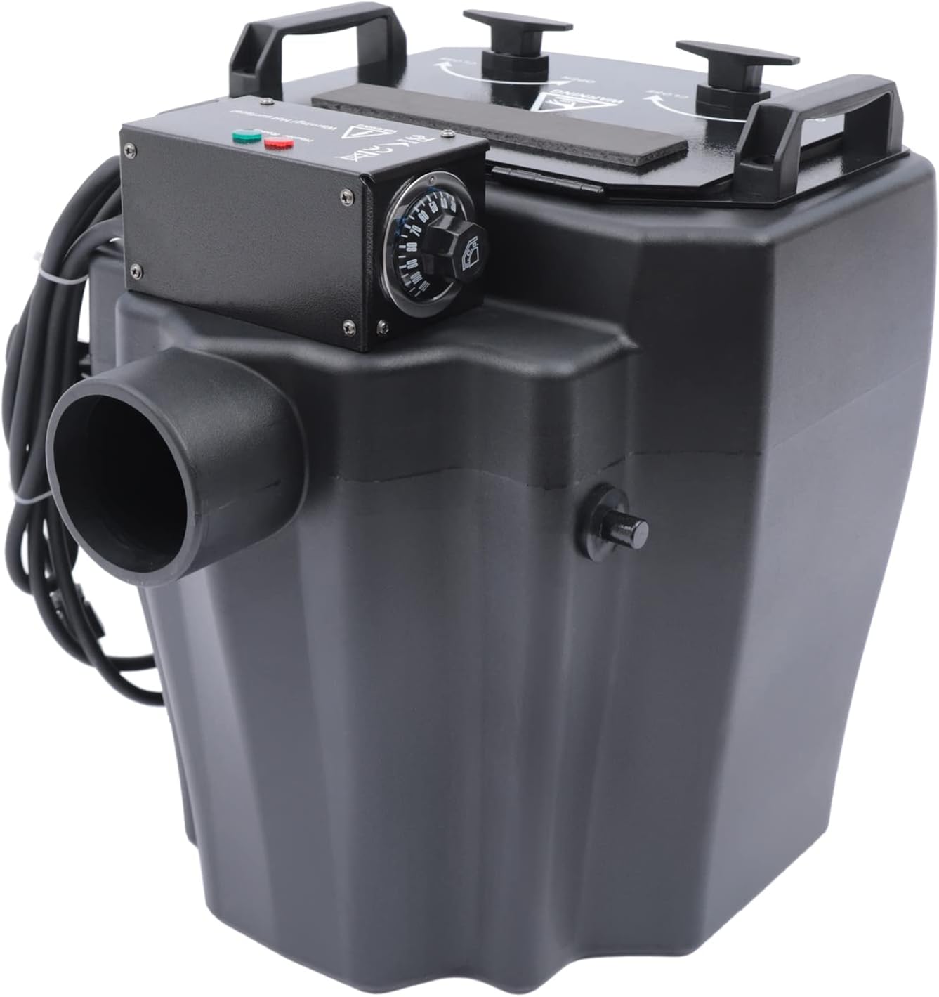 Máquina de niebla de hielo seco 6000w Máquina de humo baja con tubo para interior y exterior escenario boda fiesta club 110V