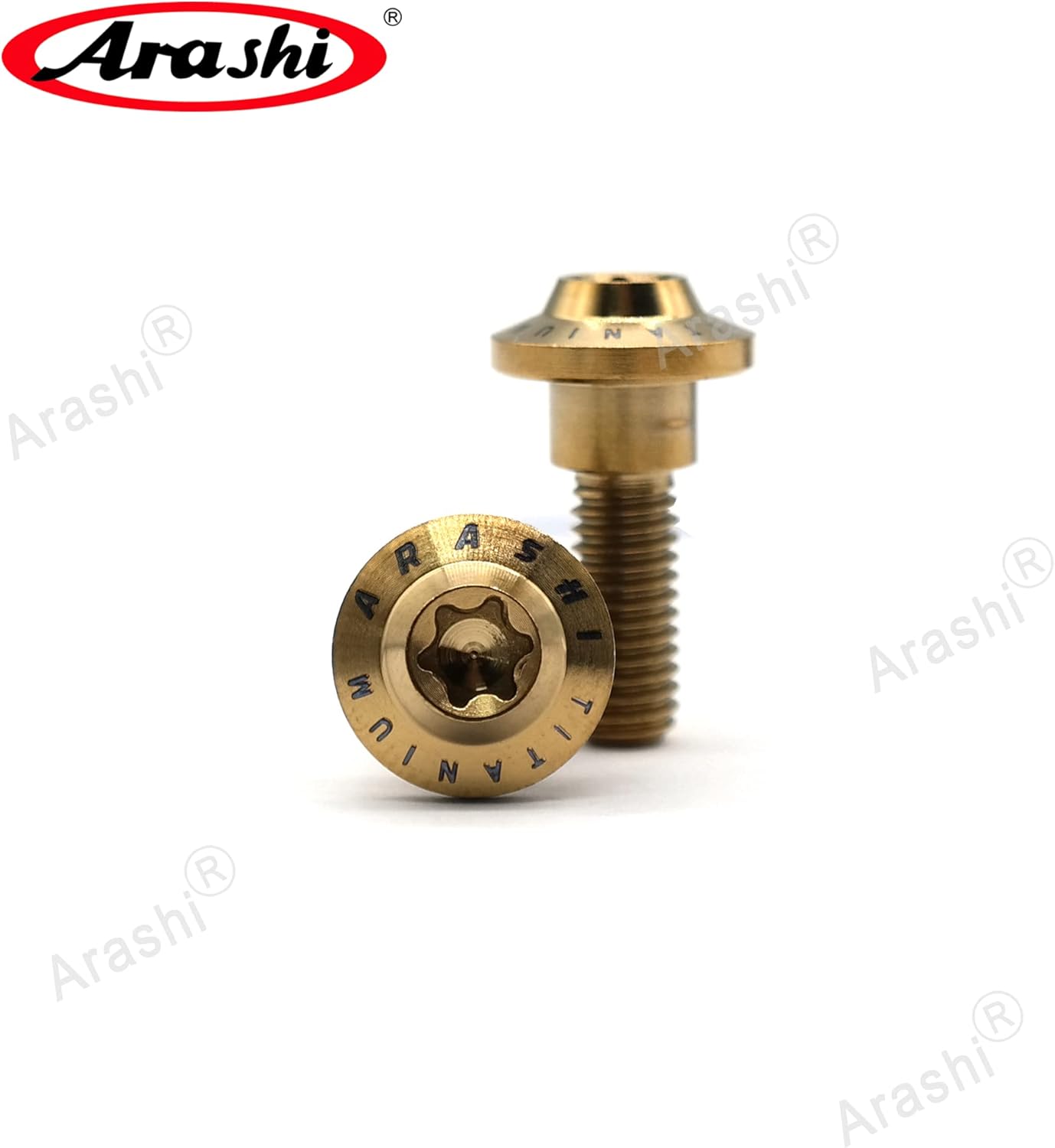 Arashi Rotor de disco de freno trasero + tornillos de montaje para Honda Silverwing 600 01-07  XL600V 91-99  XL650V Transalp 00-07  XL700V TRANSALP