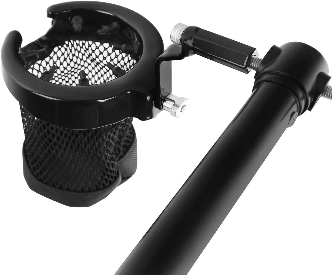 XMT-Moto – Soporte para vasos de pasajeros para Honda GL1500 1988-2000, GL1500 Trike 1988-2000, GL1800 2001-2017, GL1800 Trike 2001-2017, F6B
