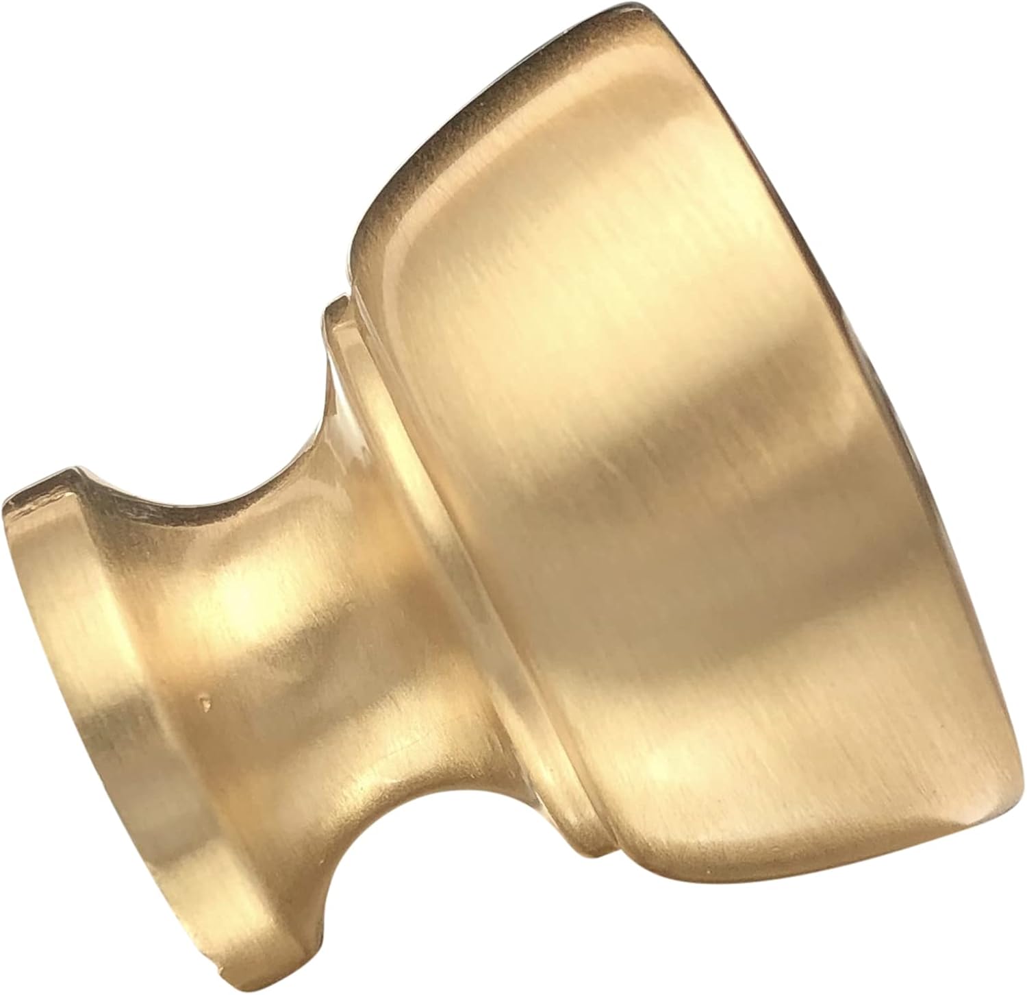 Southern Hills Pomos dorados cepillados, paquete de 5, pomos dorados para armarios y cajones, pomos de cajón, pomos de tocador dorados, pomos de