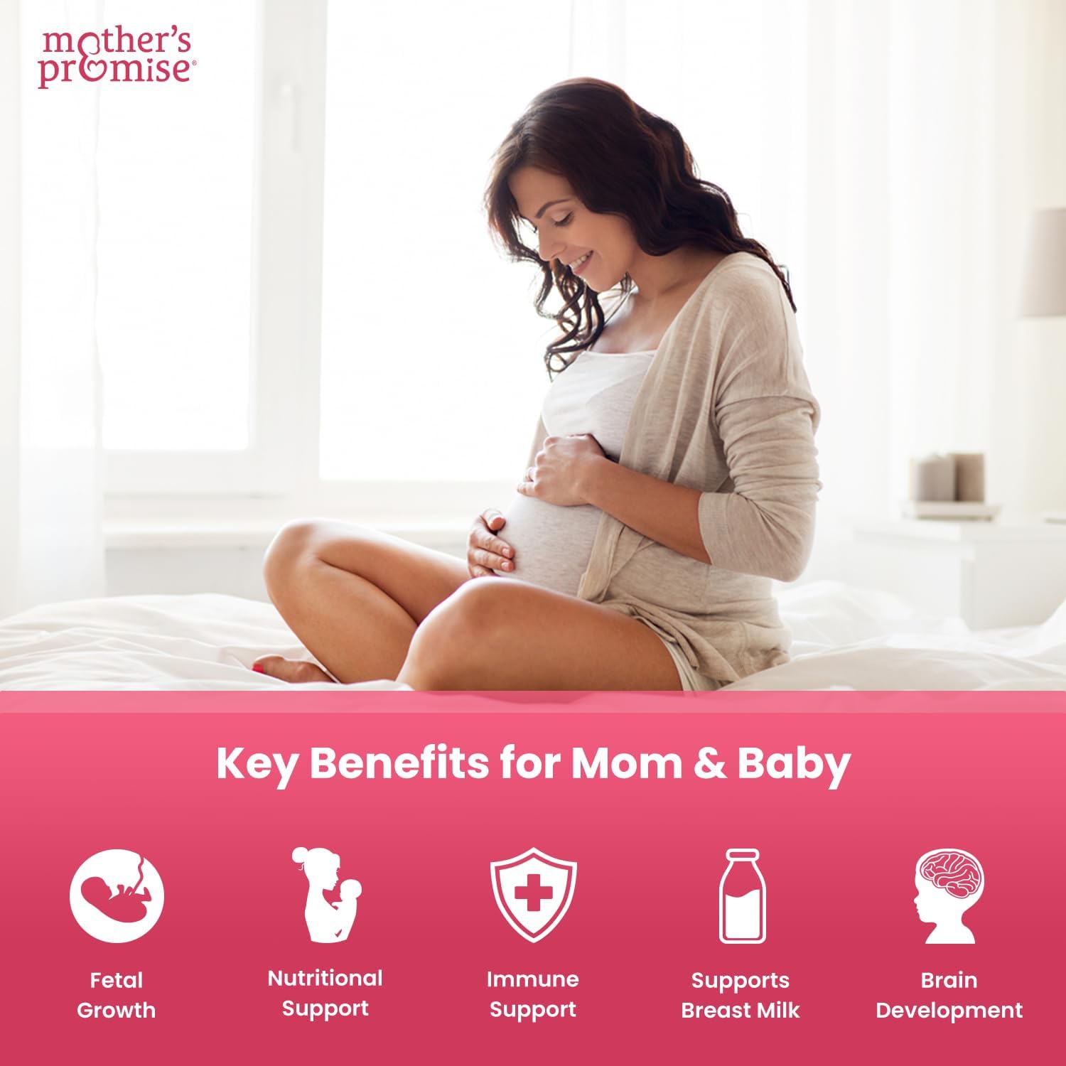 Multivitamínico prenatal y posnatal para mujeres  Vitaminas prenatales líquidas sin azúcar para mujeres con folato, colina y frutas orgánicas para