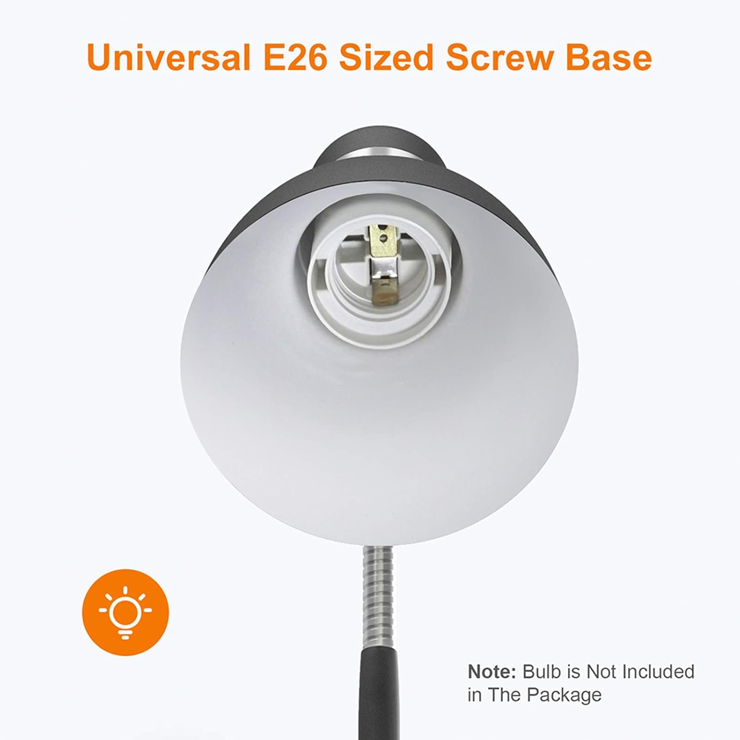 LEPOWER Lámpara de escritorio de metal y lámpara de escritorio LED brillante LEPOWER – 900LM 24W Luz de escritorio para el hogar, oficina, estudio