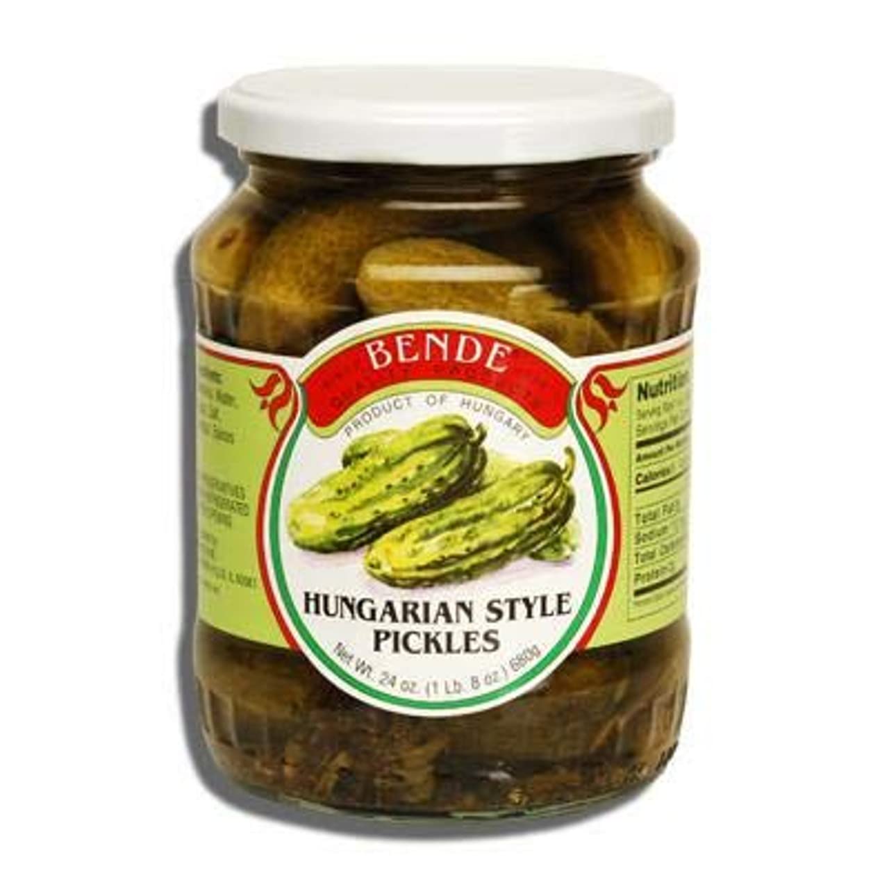 Encurtidos estilo húngaro, 2 frascos, peso neto, 24 onzas (23.99 oz)