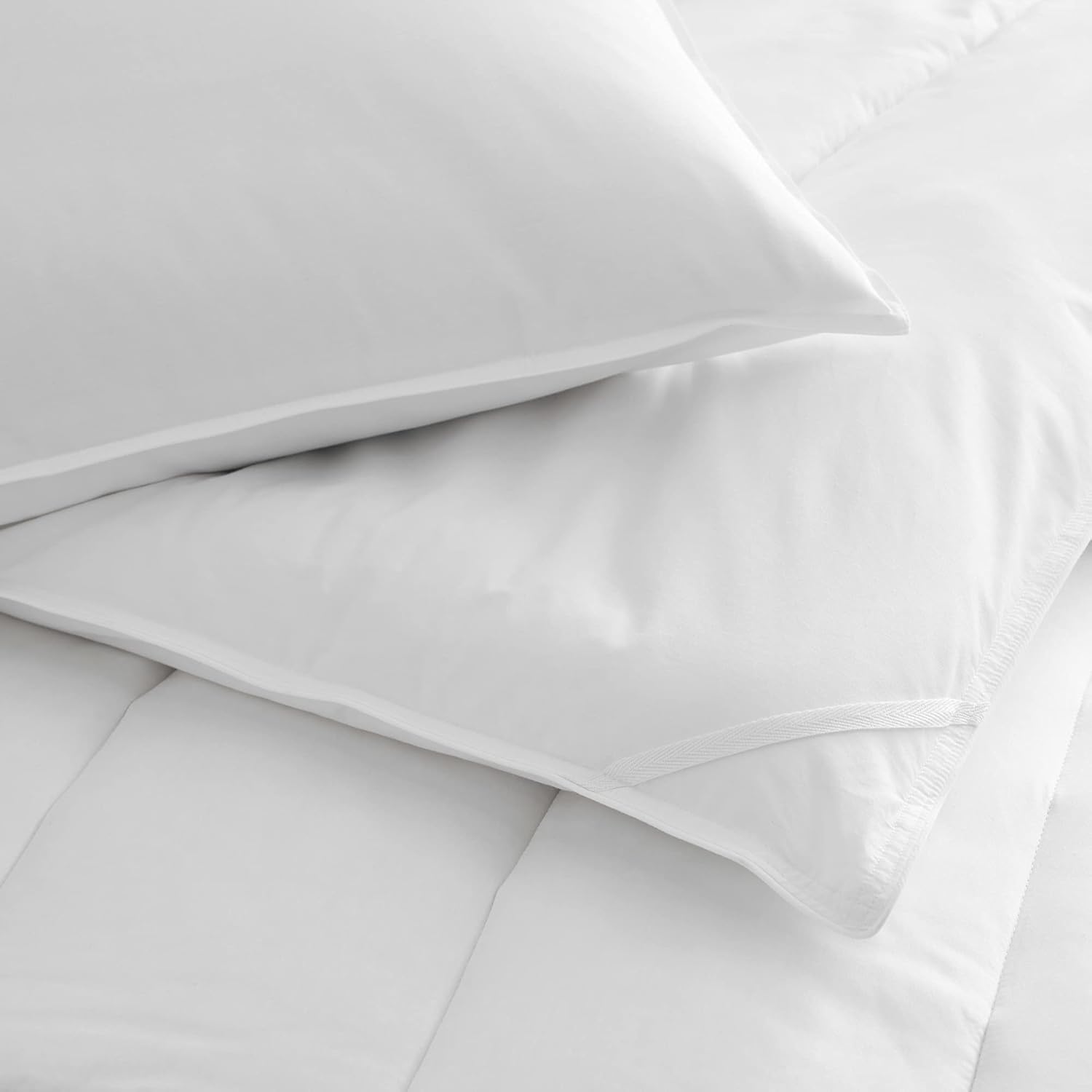 Martex Clean Essentials – Juego de almohada, tamaño King, color blanco, 2 piezas
