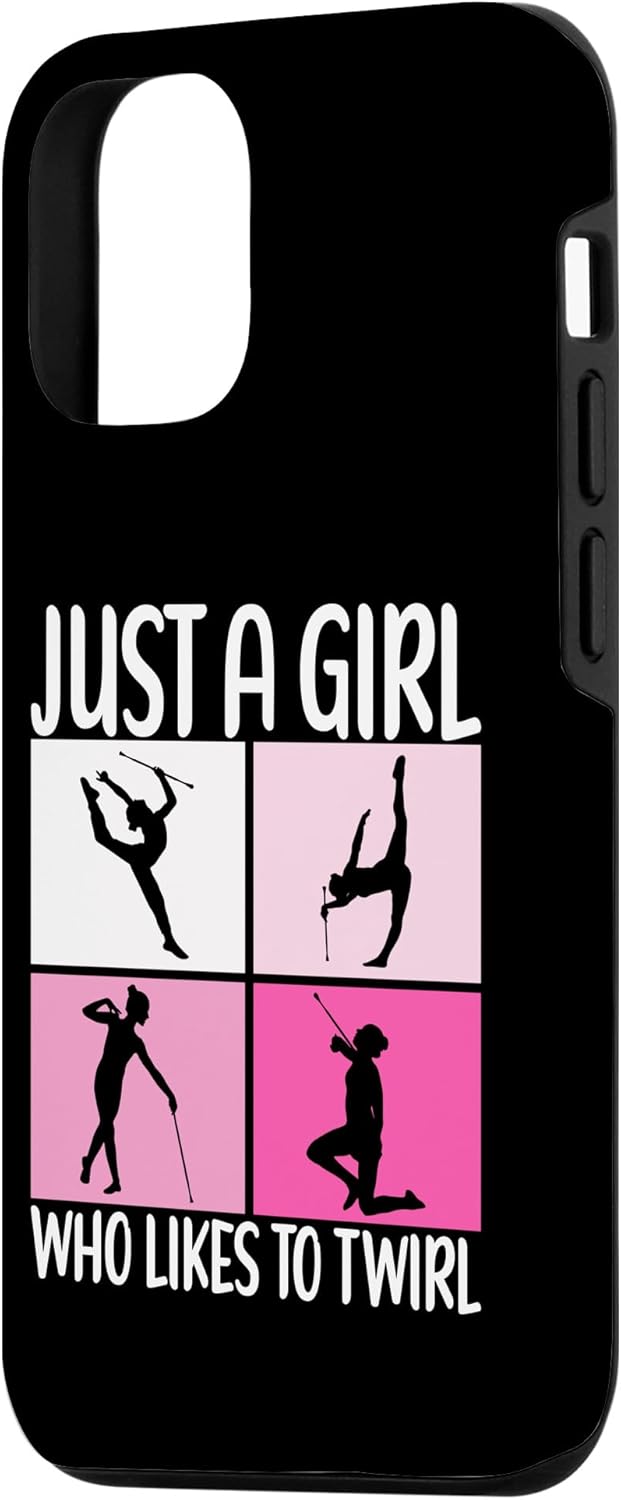 Funda para iPhone 13 Baton Twirling Outfit Majorette Baton Twirler