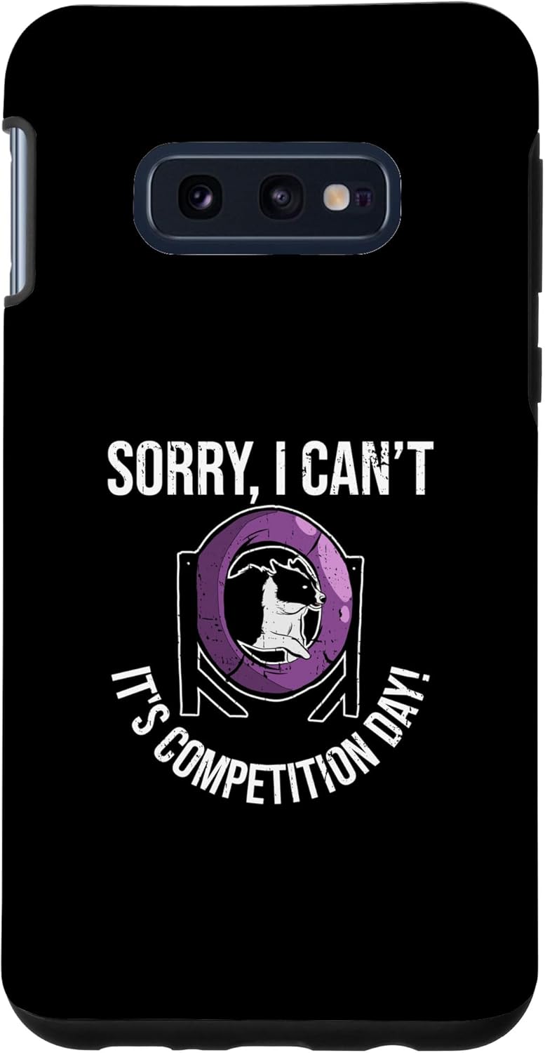 Galaxy S10e Dog Agility Trainer Design For Dog Agility Cometition Case