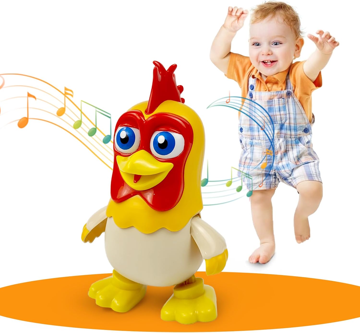 TOYMAKER La Granja de Zenon Bartolito Bartolito – Juguetes para bebés bailarines, música para niños, juguetes educativos interactivos de aprendizaje