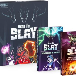 Unstable Games – Here to Slay – Juego base + paquete de 2 expansiones Unstable Games – Here to Slay – Juego base + paquete de 2 expansiones