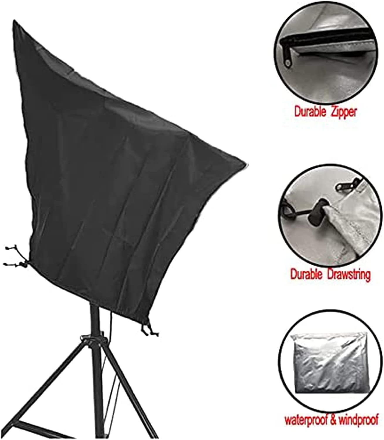 Funda para telescopio, resistente al sol, para telescopios, impermeable, a prueba de sol, astronómico, con cordón ajustable, para Celestron
