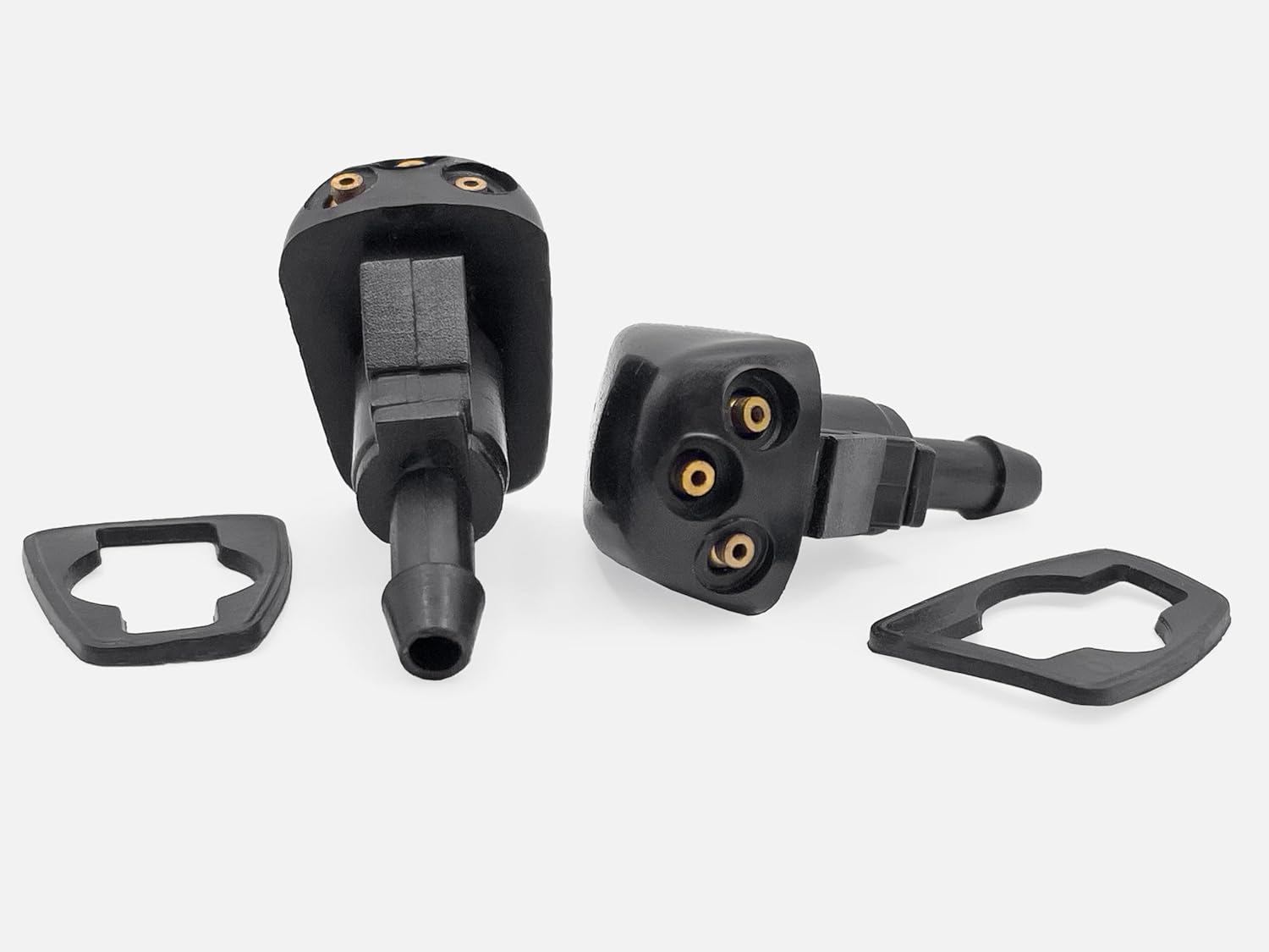 2 boquillas para limpiaparabrisas delantero ClicknFit de repuesto, kit de chorro de pulverización de lavado para Accent 2003-2005, Elantra