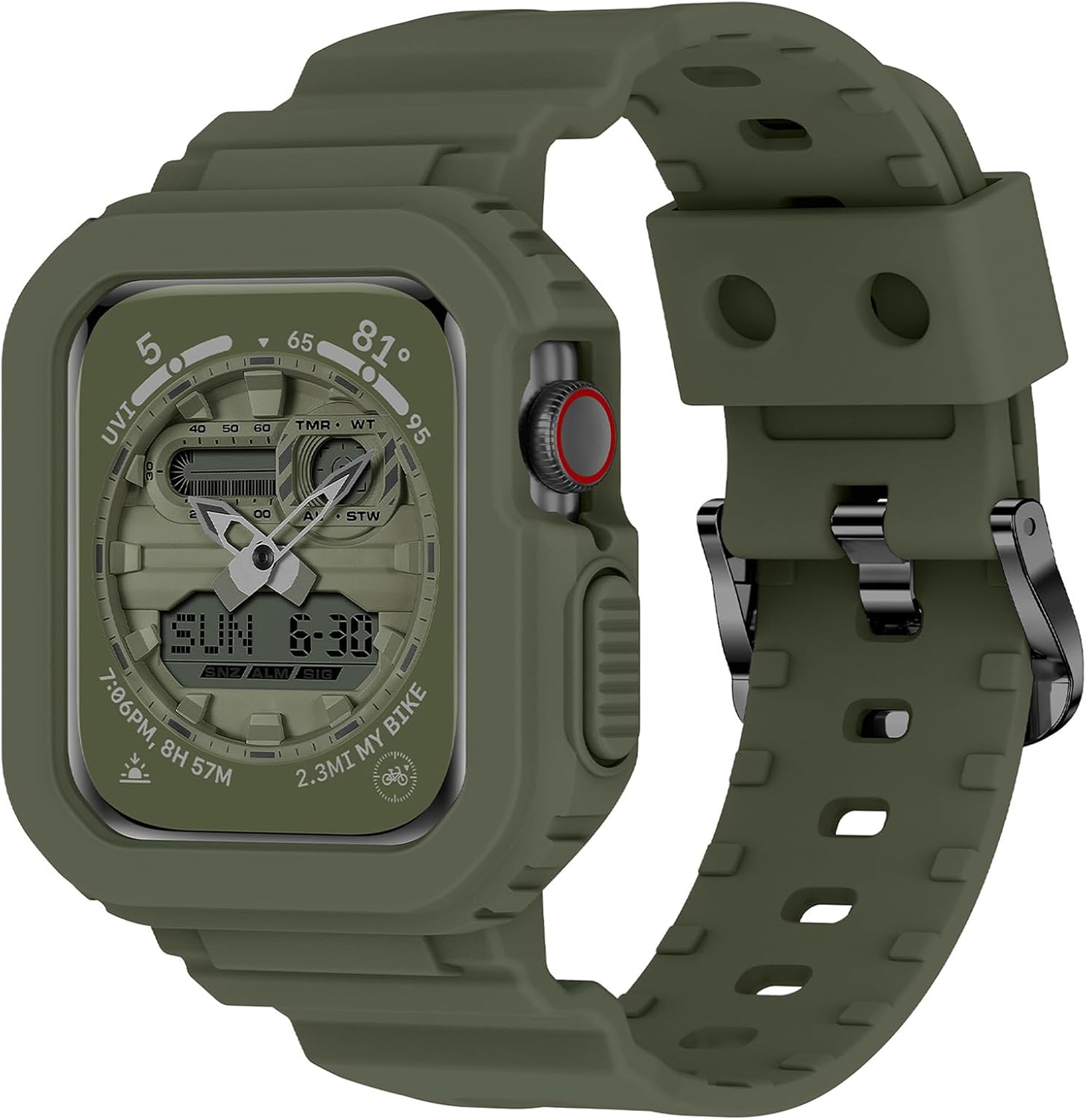 XYF Compatible con correas cristalinas para Apple Watch de 1.772 pulgadas, 1.732 pulgadas, 1.654 pulgadas, 1.614 pulgadas, 1.575 pulgadas, 1.575