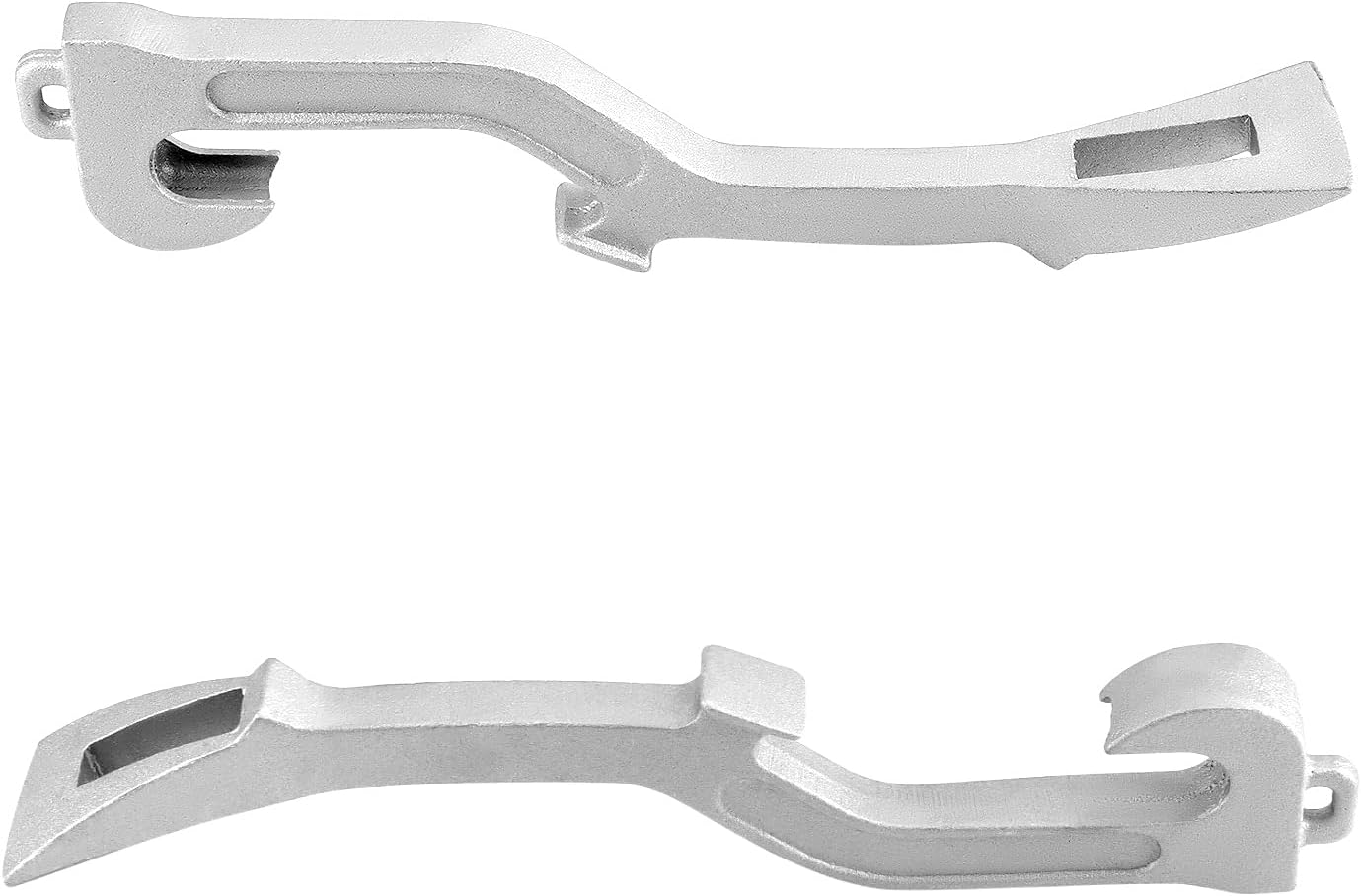 QWORK Llave inglesa para manguera de incendios, aluminio universal, equipo contra incendios, 11-78 pulgadas de longitud, paquete de 2