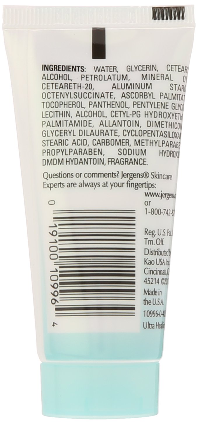 Jergen’s Ultra Healing Lotion, tubos de 1 onza líquida (paquete de 12)