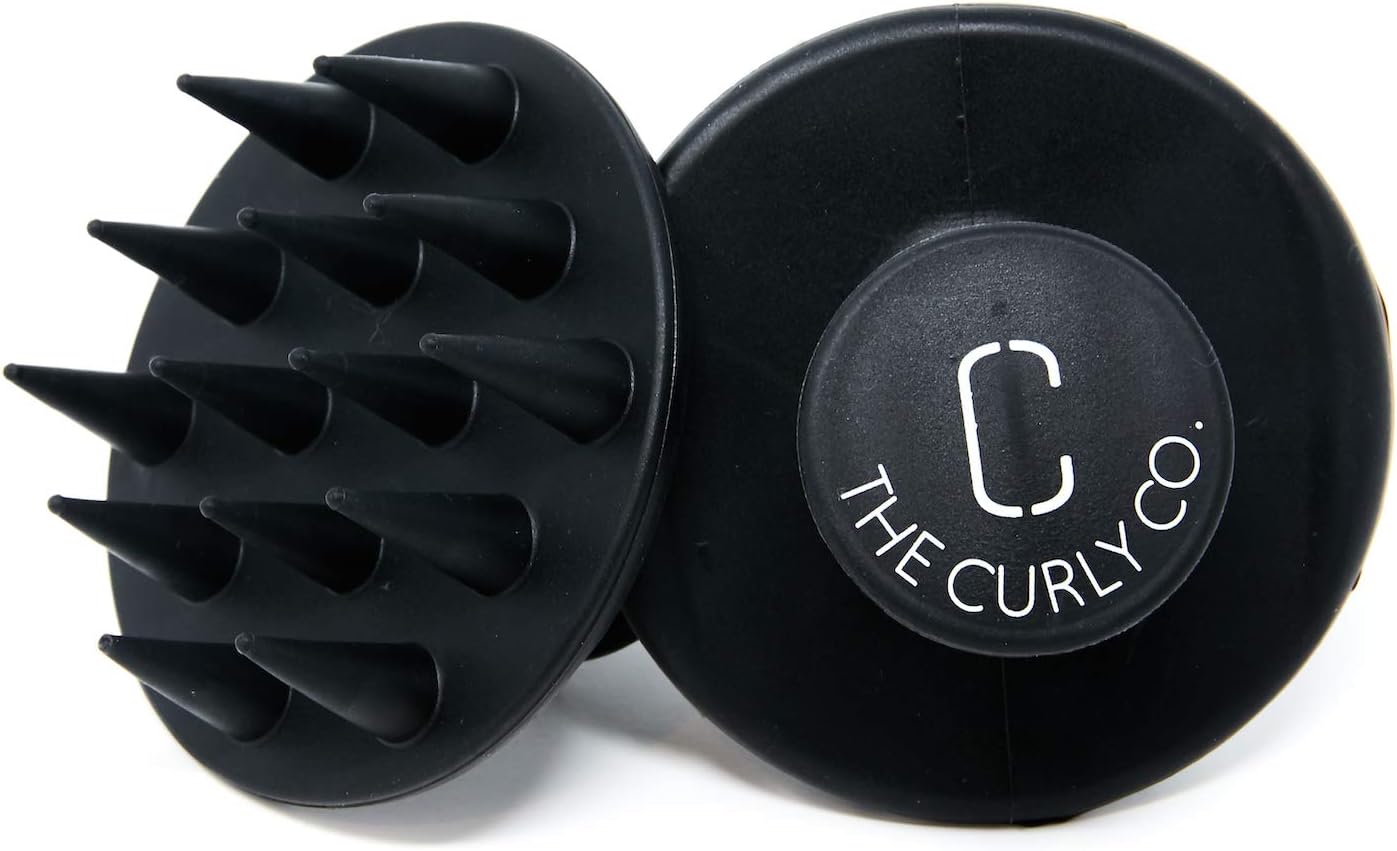 Masajeador de silicona para cabello y cuero cabelludo