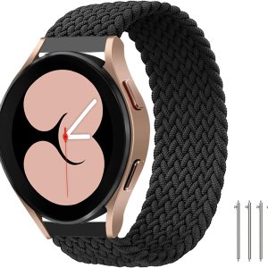 Solo Loop – Correa trenzada compatible con Samsung Galaxy Watch 4 de 1.575 pulgadas, 1.732 pulgadas, correa elástica tejida para Galaxy Watch Active Solo Loop – Correa trenzada compatible con Samsung Galaxy Watch 4 de 1.575 pulgadas, 1.732 pulgadas, correa elástica tejida para Galaxy Watch Active