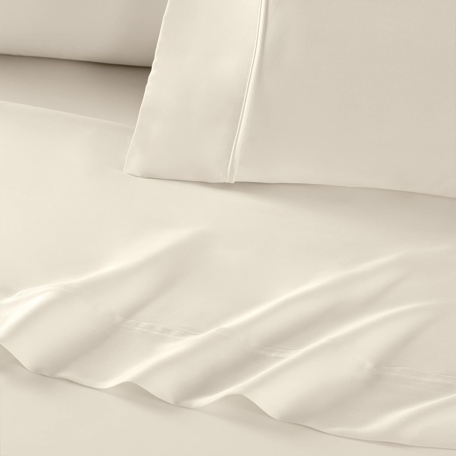 Aston & Arden Juego de funda de almohada de eucalipto, súper suave, sedoso y refrescante, transpirable, sin arrugas, de origen sostenible, fundas de