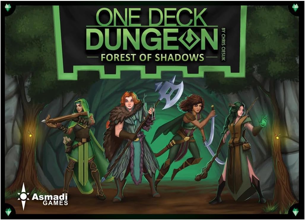 Asmadi Games One Deck Dungeon Forest of Shadows Juegos de mesa