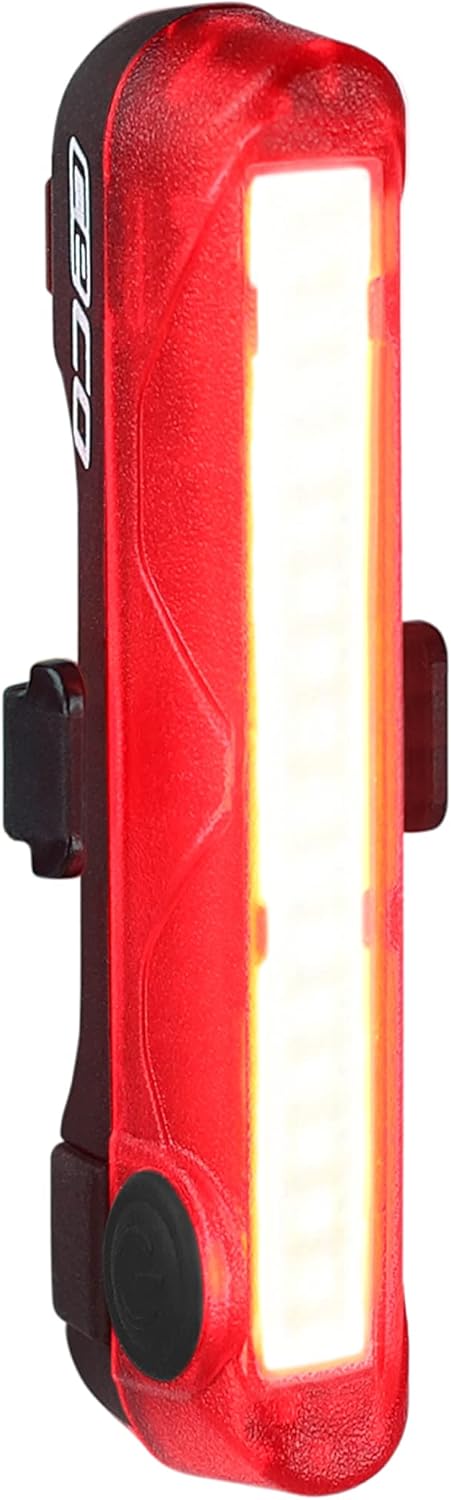 -Estados Unidos Luz trasera de bicicleta recargable USB de 60 lúmenes – Super Wide & Bright Modelo TC60 Luz trasera de bicicleta – IP67 impermeable,