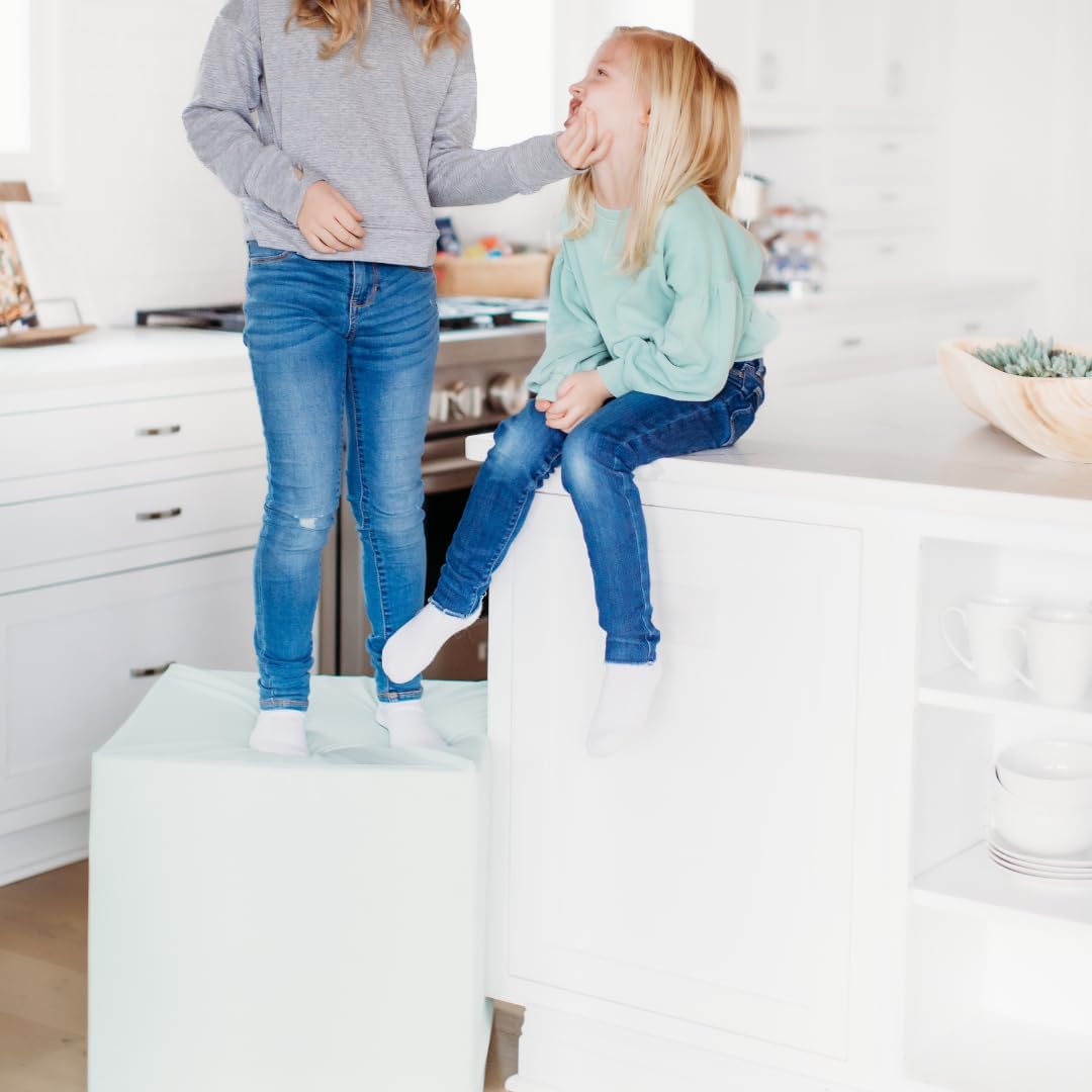Foamnasium Bloque grande, juego de espuma para interiores, suave para niños pequeños y activos para gatear, escalar y saltar, fabricado en los