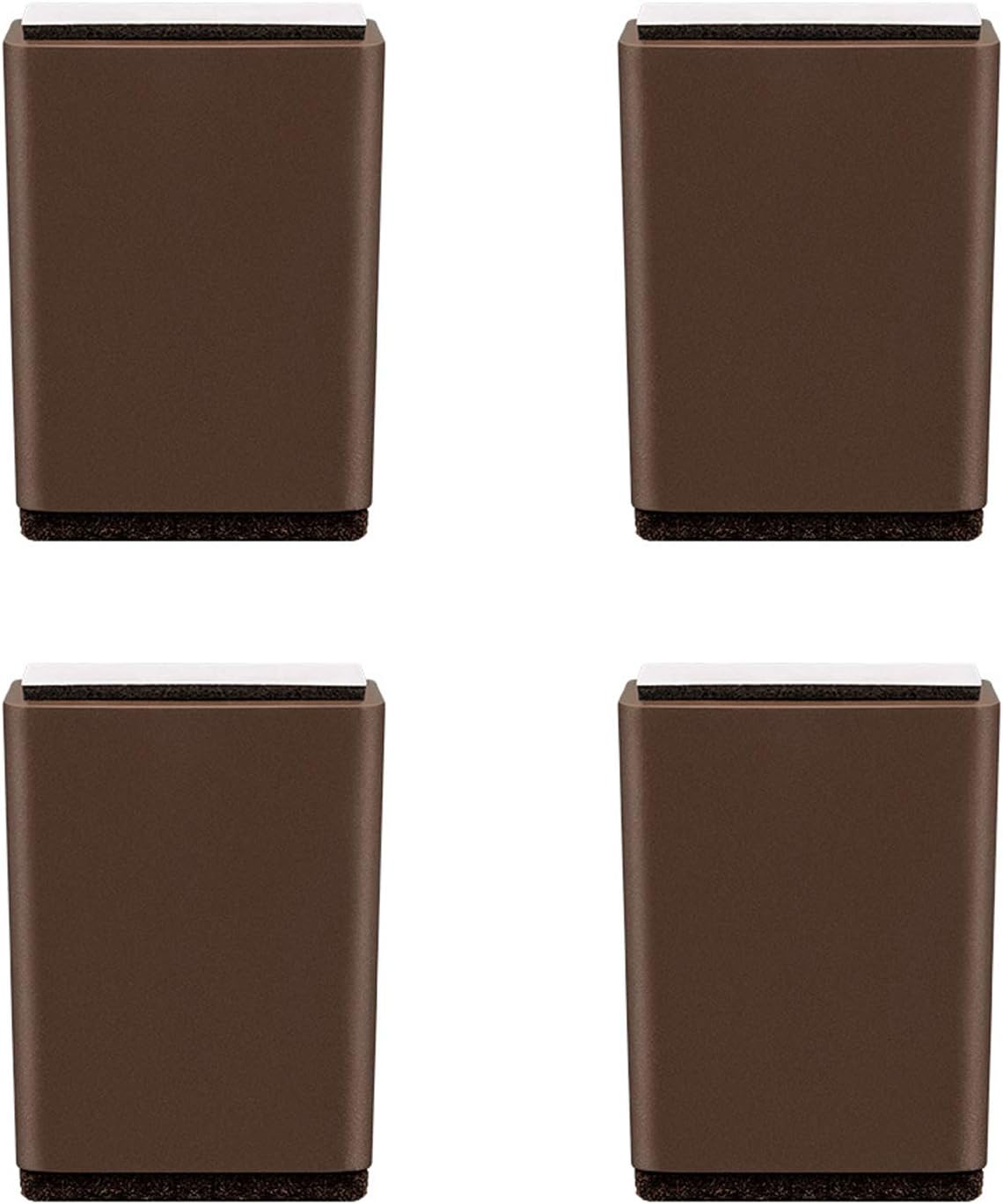 Piernas autoadhesivas para muebles cuadradosredondos, patas de mesa de centro de 1.969in de alto, cojín silencioso para patas de sofá, escritorios,