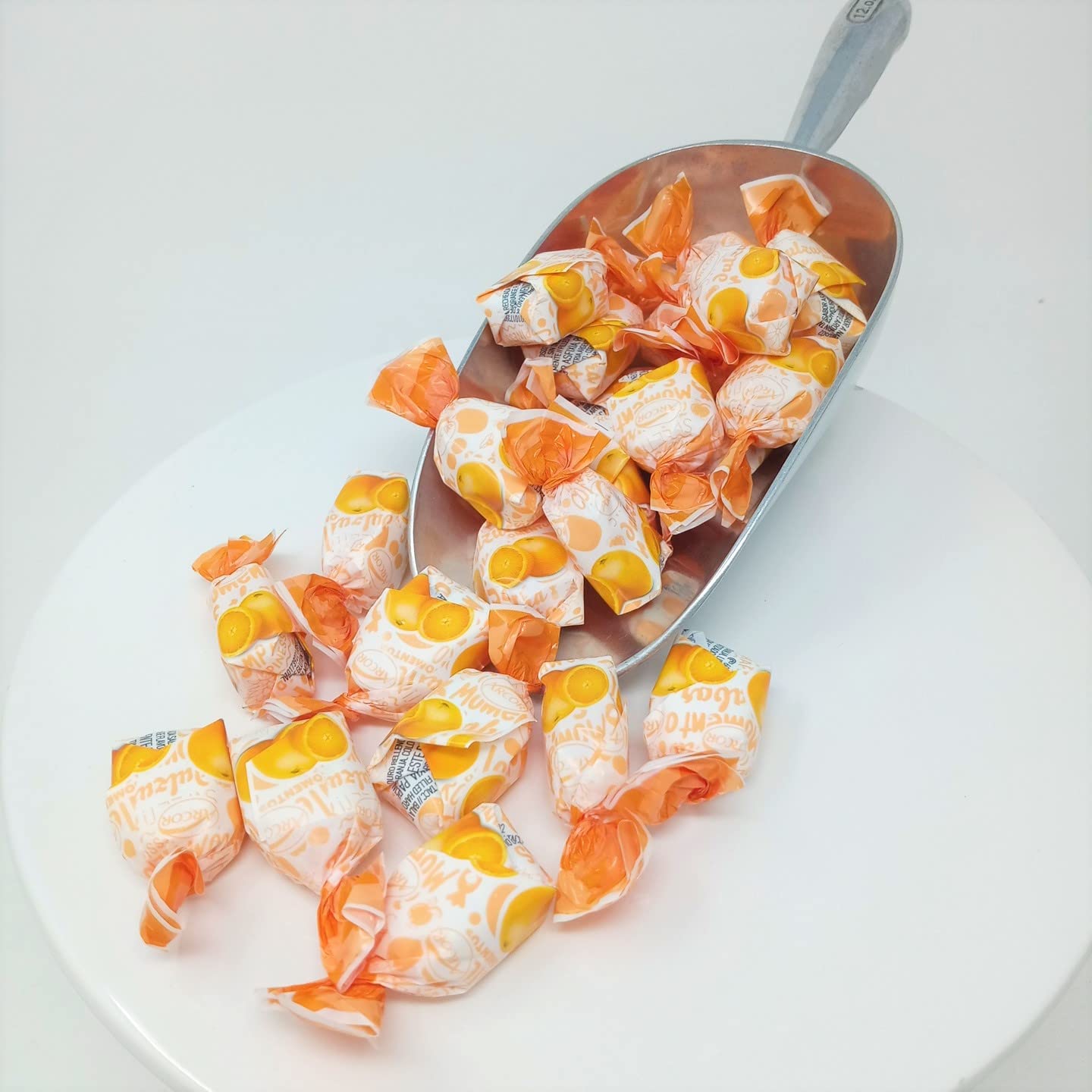 Arcor Bon Bons de fruta rellena de naranja 2 libras de caramelo duro de naranja a granel