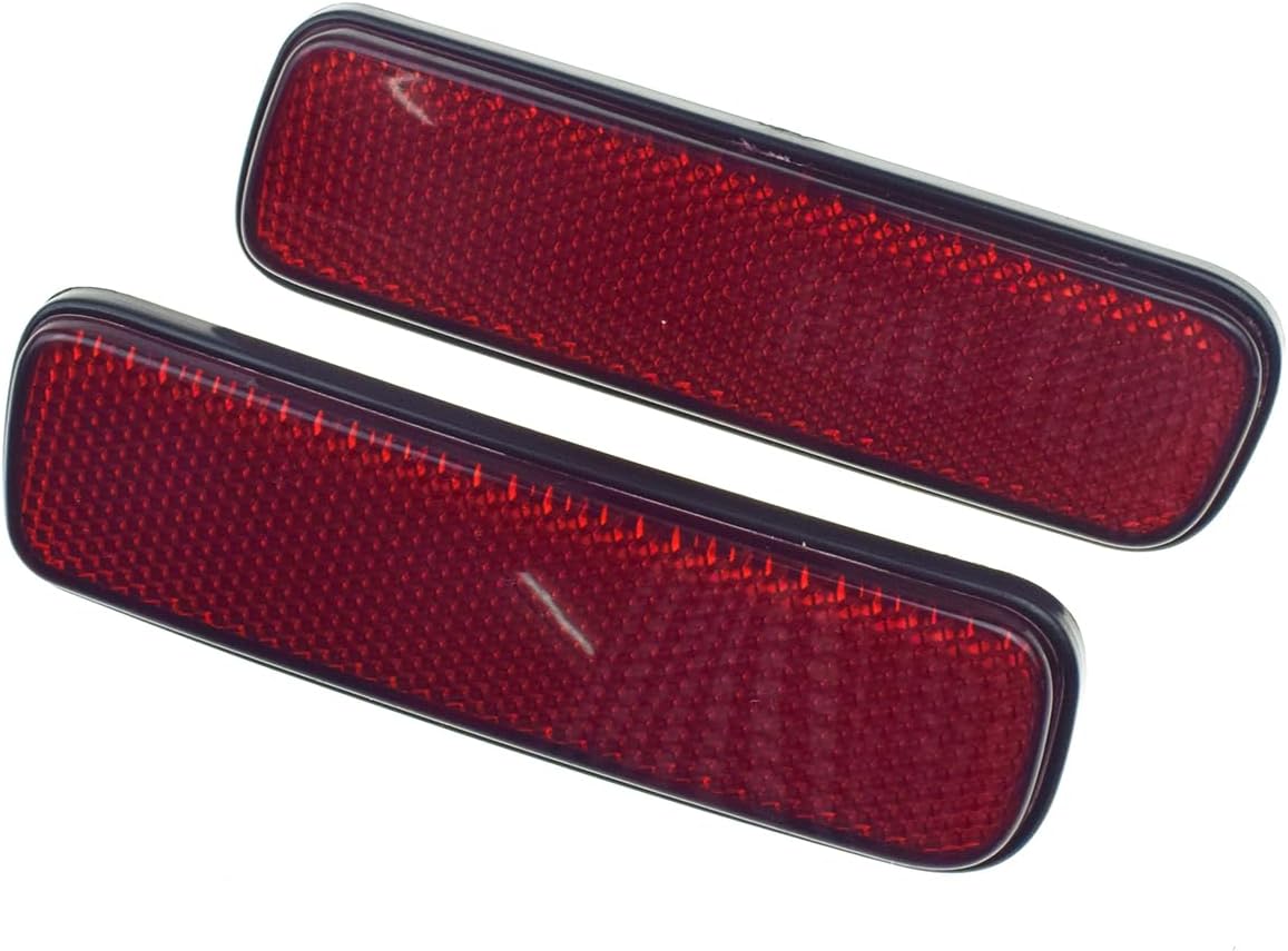 Coche 2 unids parachoques trasero luz de freno reflector izquierda y derecha para Jeep Grand Cherokee 1999-2006 56022638AA 56022639AA 56022639AA