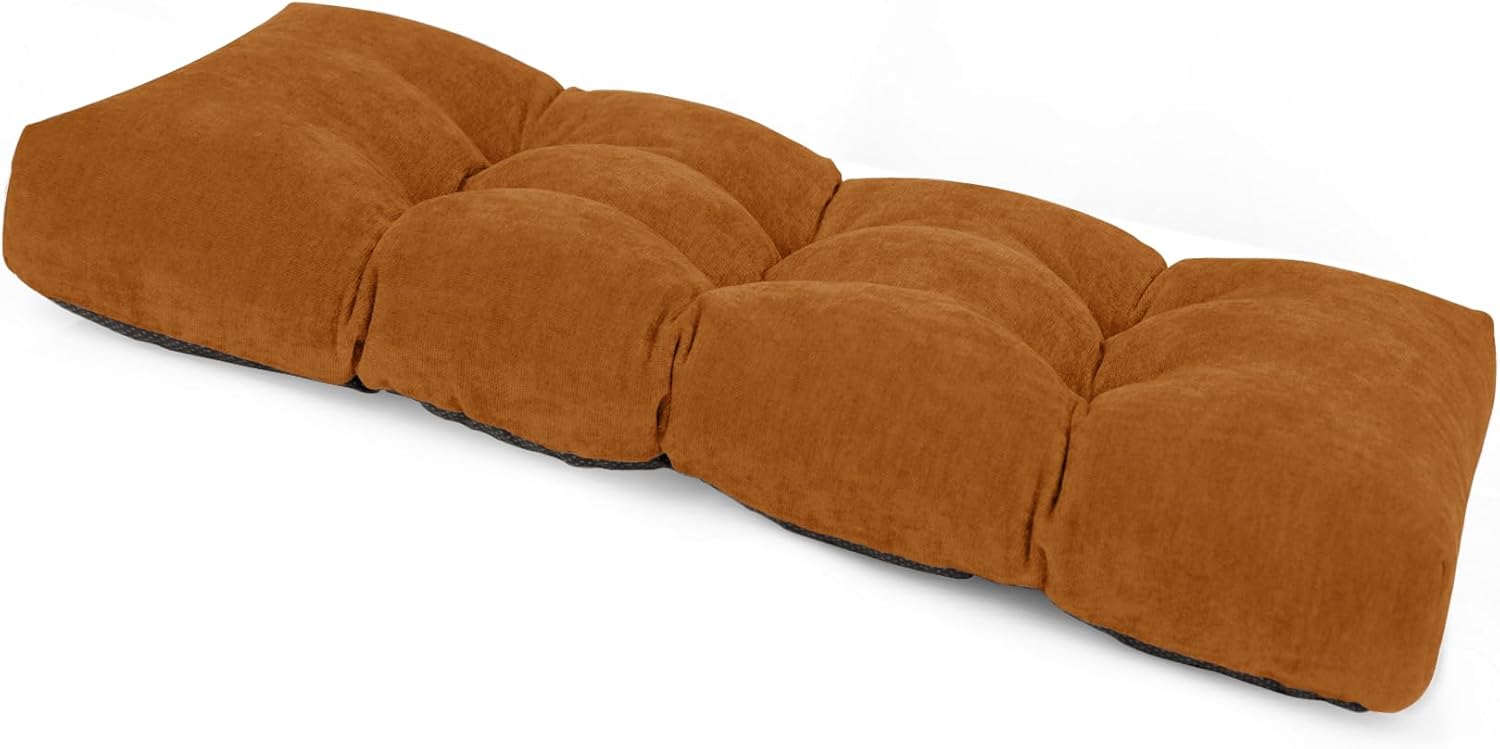 Cojín de banco de 36 pulgadas, cojines de banco para muebles de interior, duradero, resistente a las manchas, para exteriores e interiores (36 x 14