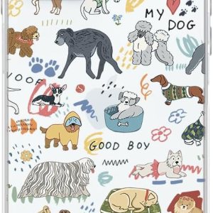 Blingy’s Funda para iPhone 15, divertido diseño de perro divertido estilo de mascota, diseño de animales de dibujos animados, funda protectora Blingy’s Funda para iPhone 15, divertido diseño de perro divertido estilo de mascota, diseño de animales de dibujos animados, funda protectora