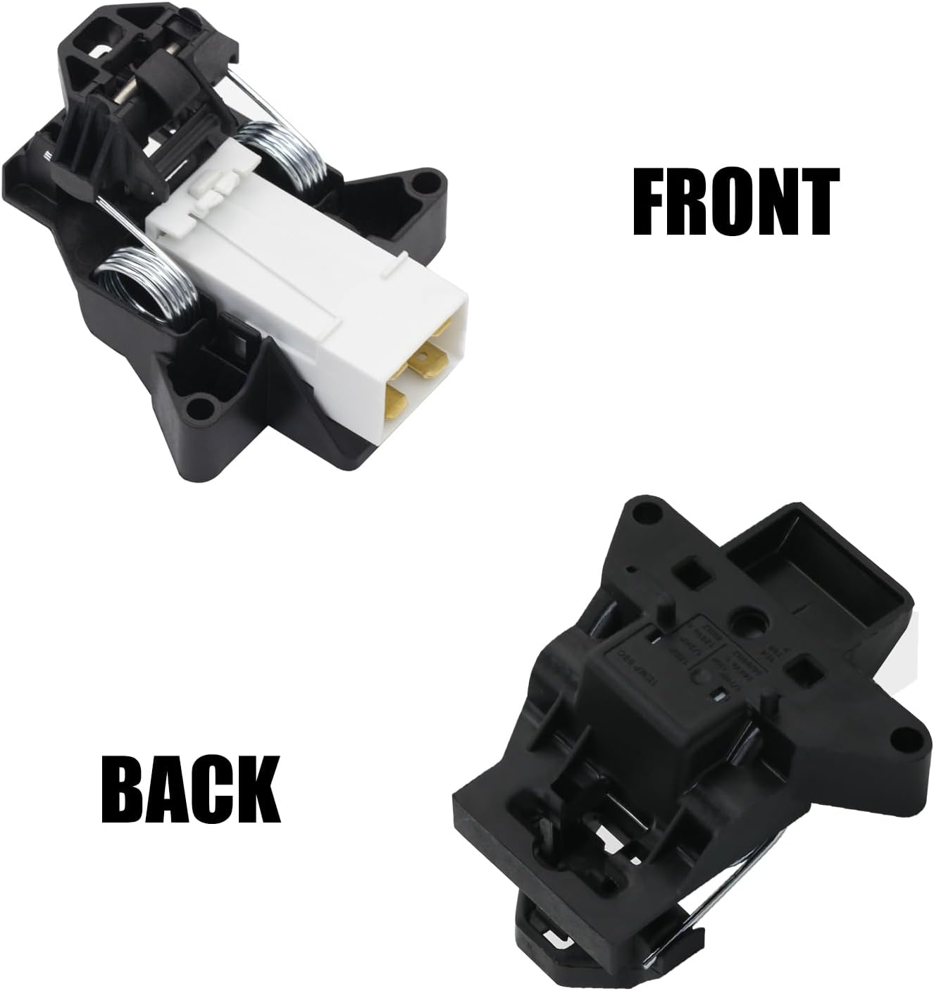 Pestillo de puerta para lavavajillas 5304516818 compatible con Frigidaire, Crosley, Ikea, Kenmore Kit de pestillo para lavavajillas reemplazado