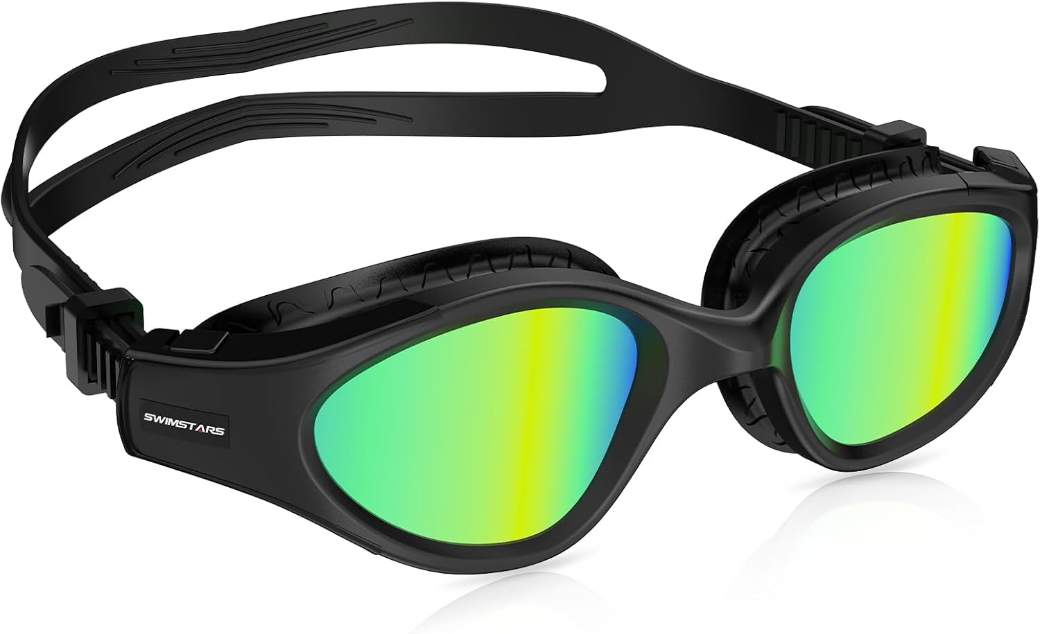 SwimStars Gafas de natación, gafas de natación para adultos, hombres y mujeres, antiniebla, sin fugas, gafas de piscina