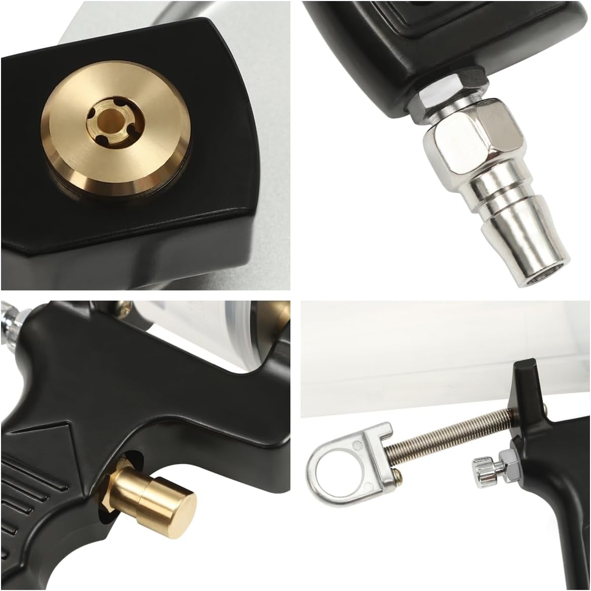 Pistola pulverizadora de capa de gel, pulverizador de capa de gel de descarga de gel, pistola de pulverización de aire, kit de herramientas de