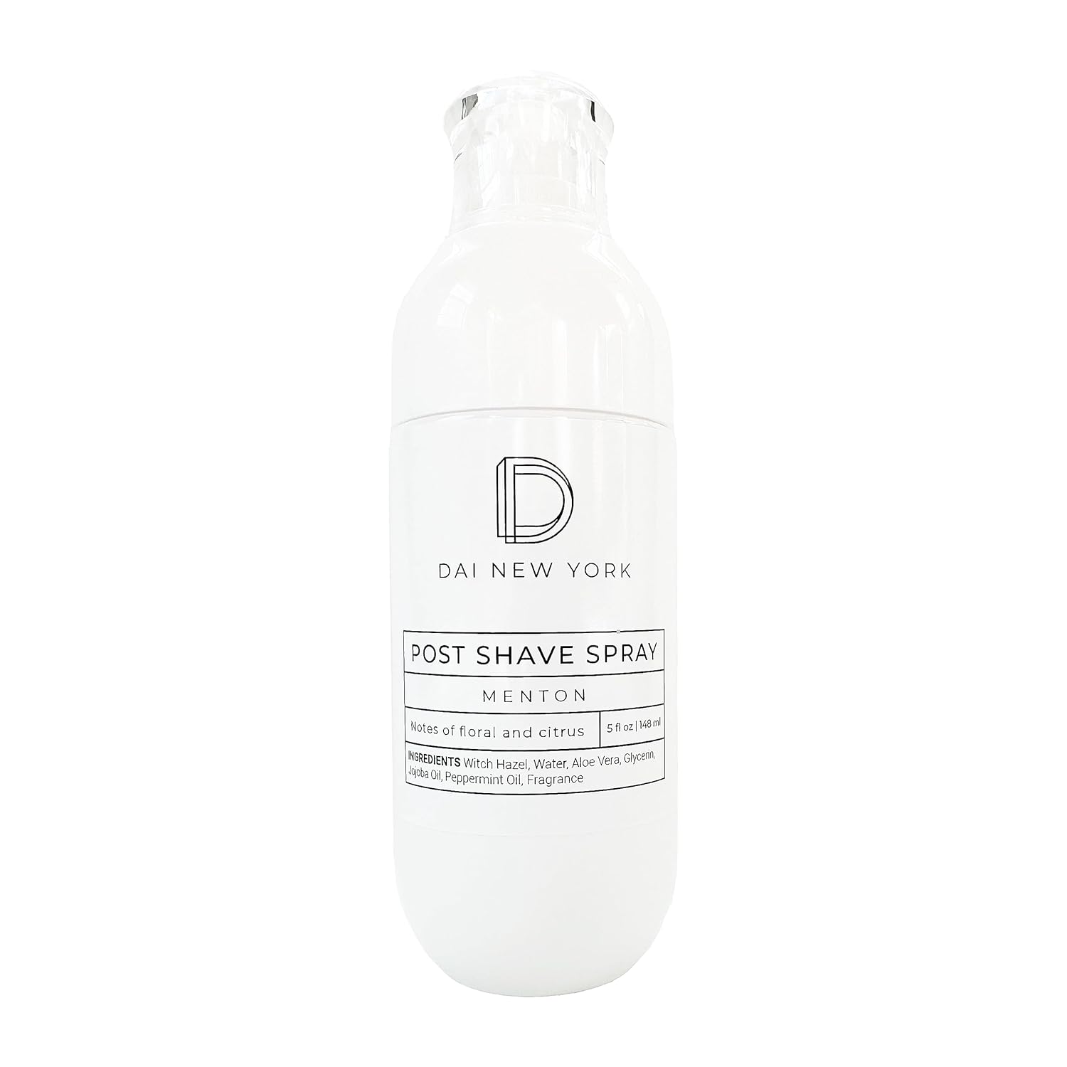 Spray para después del afeitado, fórmula natural sin alcohol, solución para después del afeitado para mujeres y hombres, 5 onzas (cítrico floral