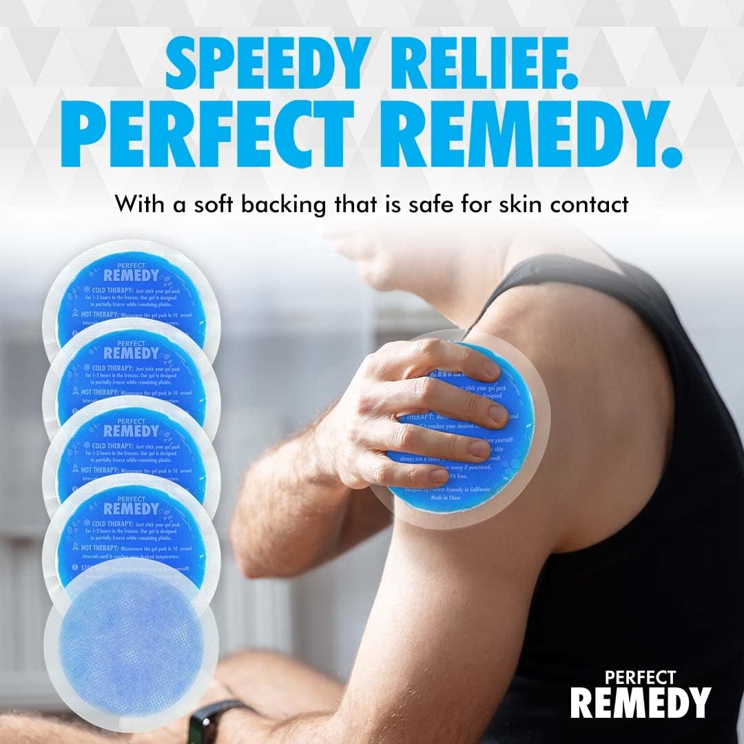 Paquetes de hielo de gel para lesiones, paquete caliente reutilizable de gel reutilizable, compresa fría y compresa caliente, paquete de hielo para