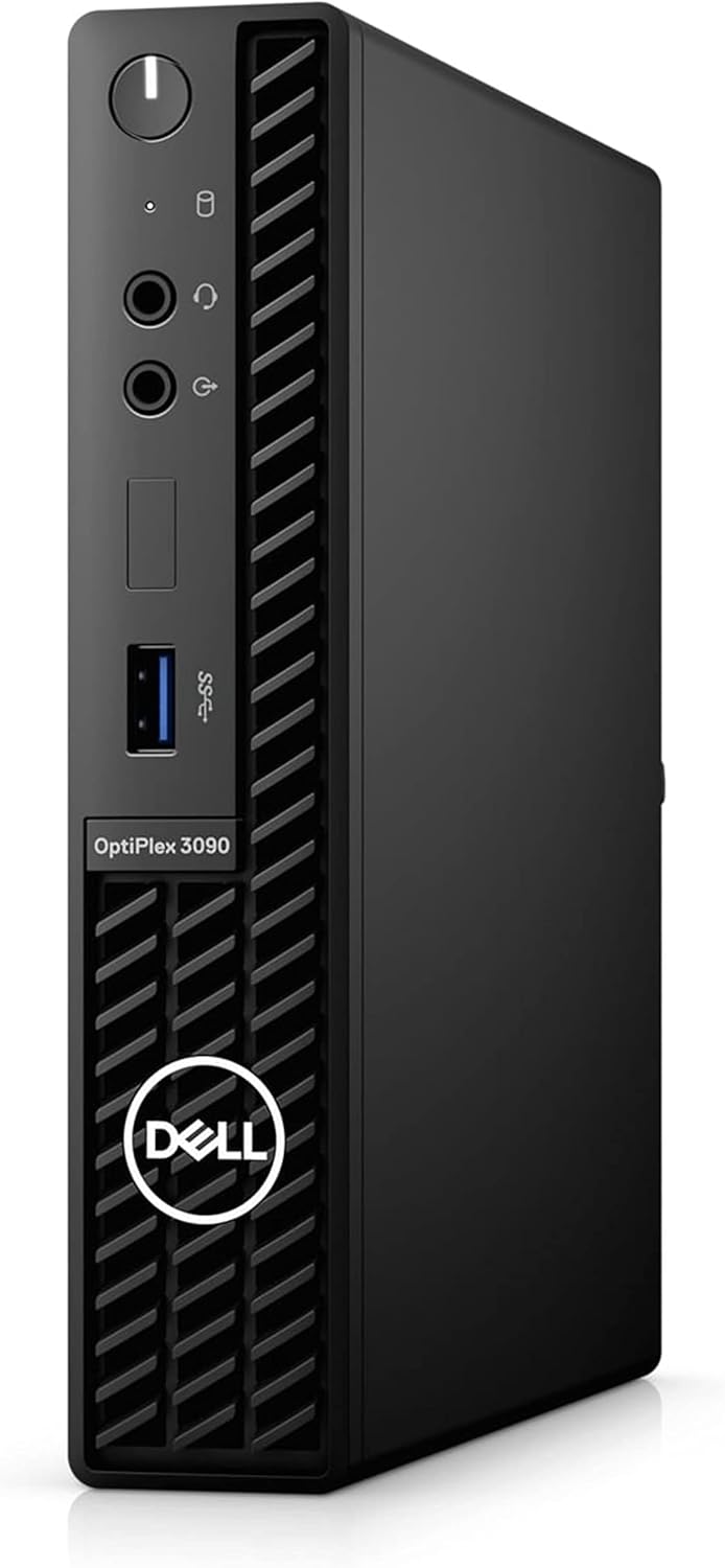 Dell Optiplex 3000 3090 Micro Tower – Torre de computadora de escritorio (2021)  Disco duro SSD Core i5-512 GB + disco duro de 2 TB – 64 GB de RAM