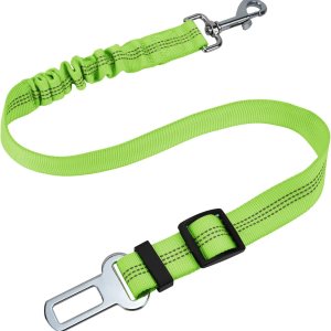 Cinturón de seguridad para perros, cinturón para perros con amortiguador elástico elástico, arnés de seguridad ajustable para perro (verde) Cinturón de seguridad para perros, cinturón para perros con amortiguador elástico elástico, arnés de seguridad ajustable para perro (verde)