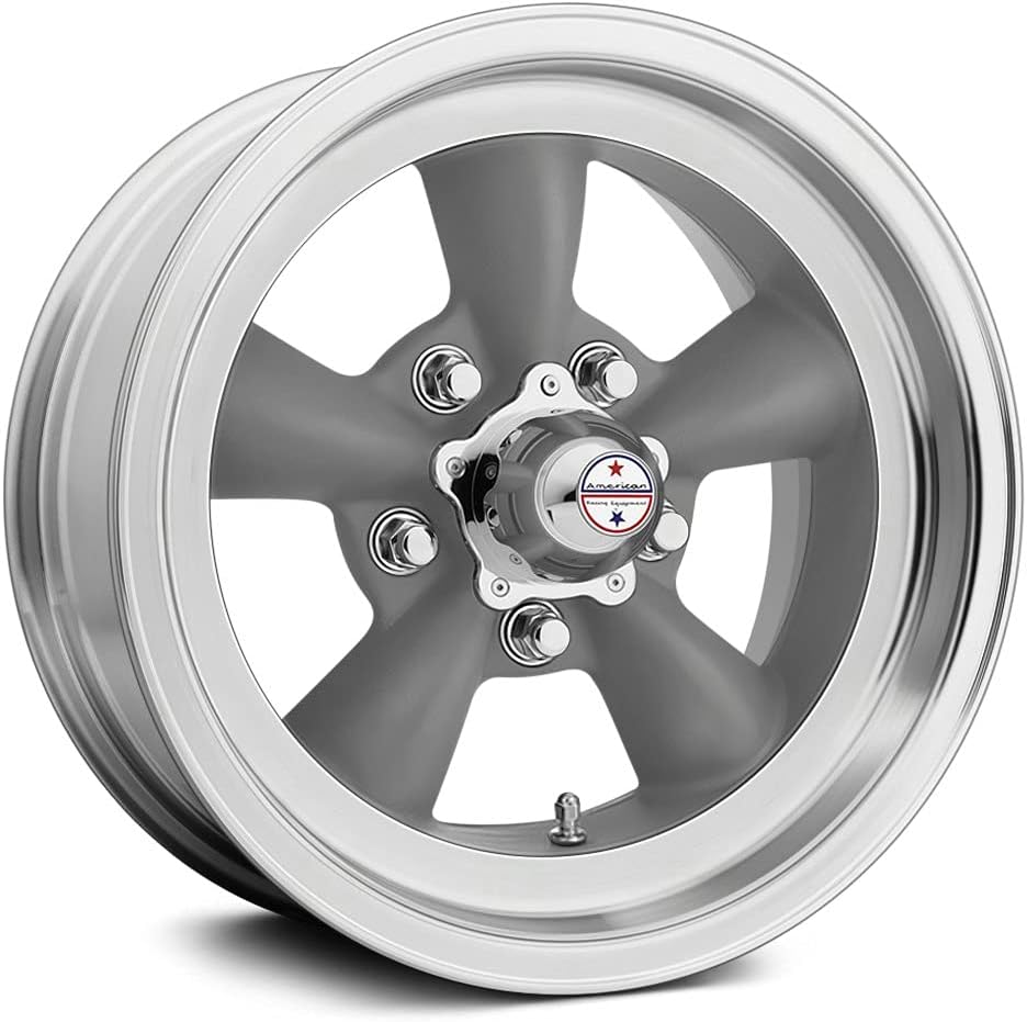 American Racing Vintage VN105D 15X7 5X4.5 GRIS MACH-LP -6MM – VN1055765US