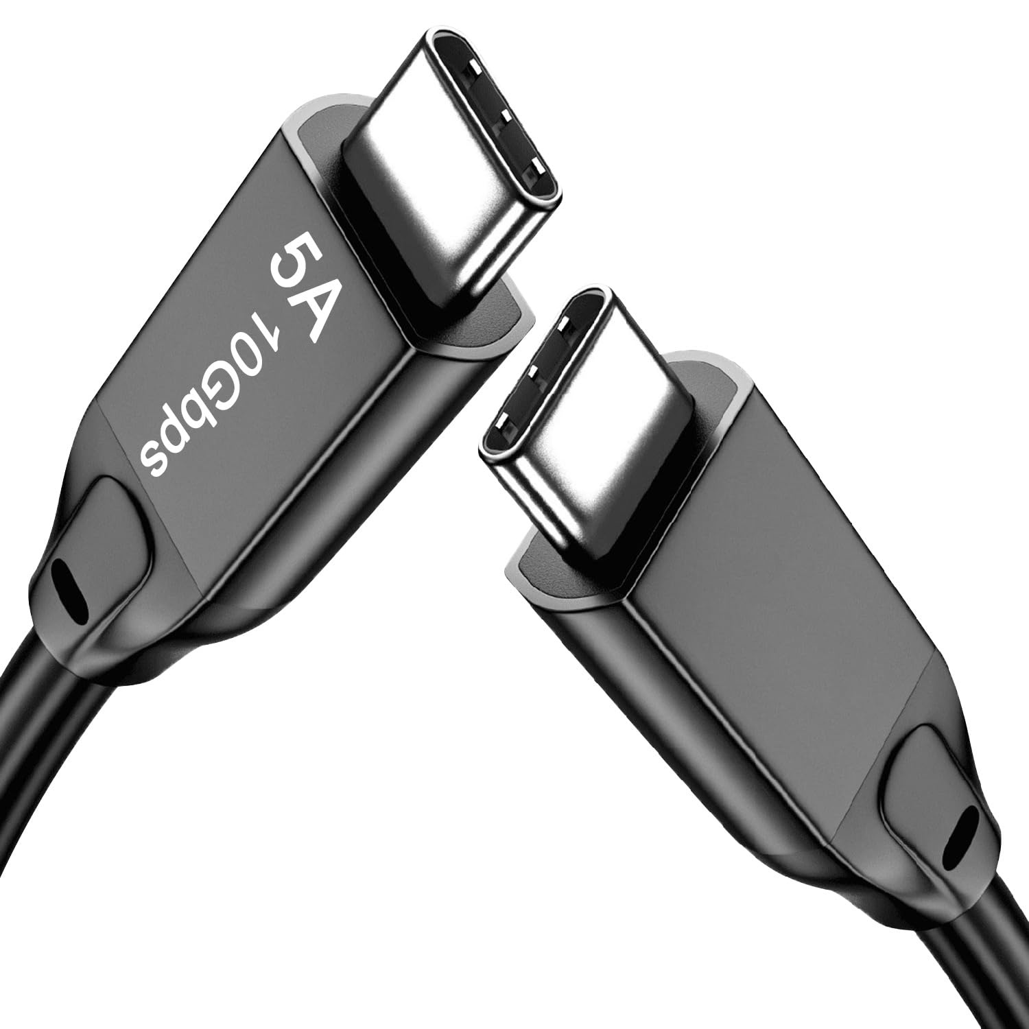 Cable USB C a USB C 3.1 de 3.3 pies, cable USB 3.1 Gen 2 de 10 Gbps, cable de monitor 4K 60Hz y carga rápida de 100 W con marca E para Thunderbolt