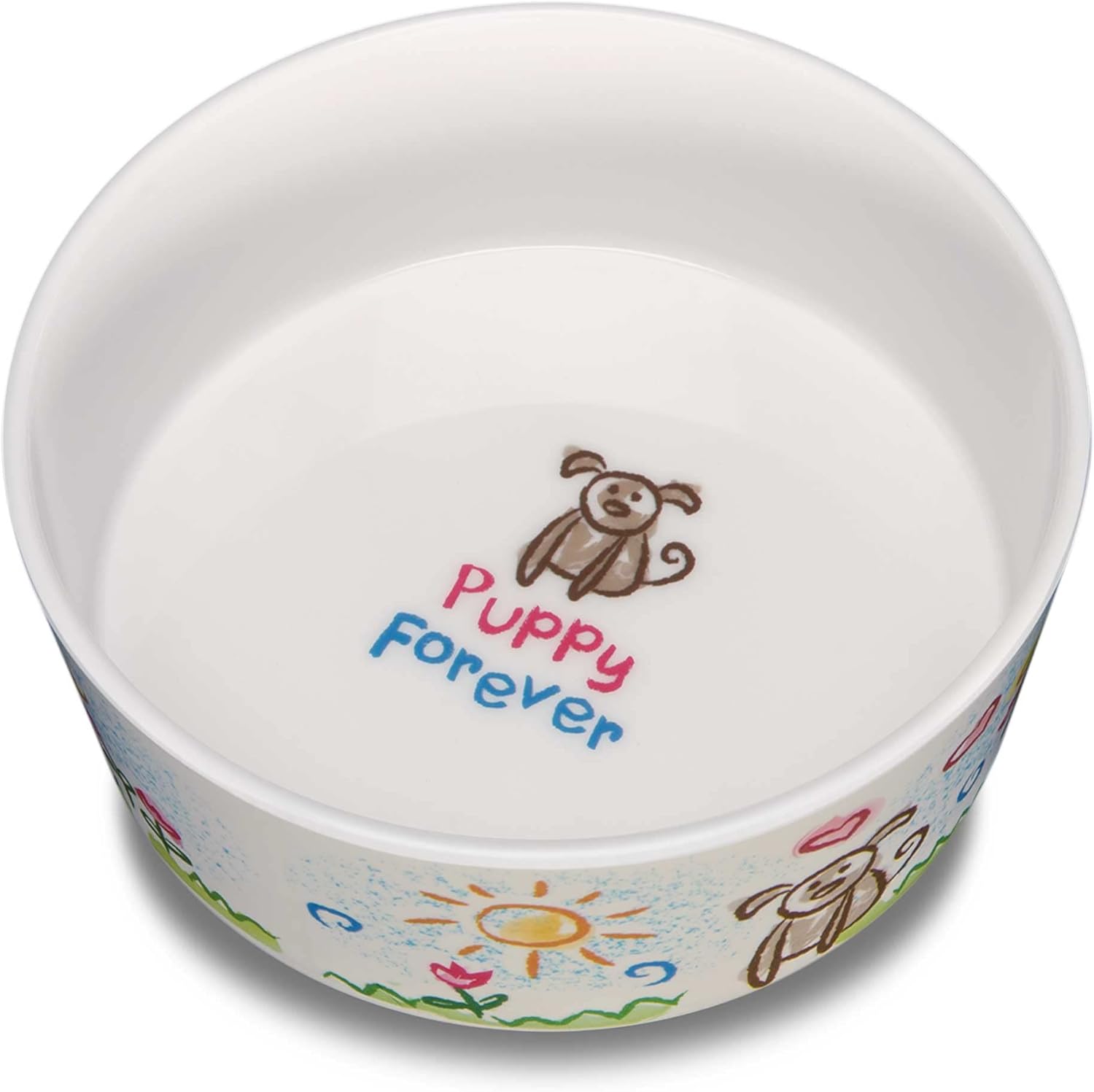 Loving Pets Dolce Moderno Puppy Forever – Cuenco para perro, pequeño