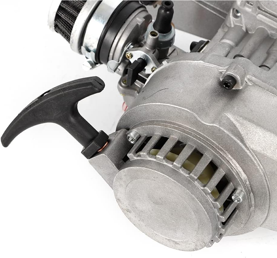 Motor de motor de 2 tiempos con filtro de aire de carburador caja de engranajes para mini bici de suciedad, ATV Scooter Quad