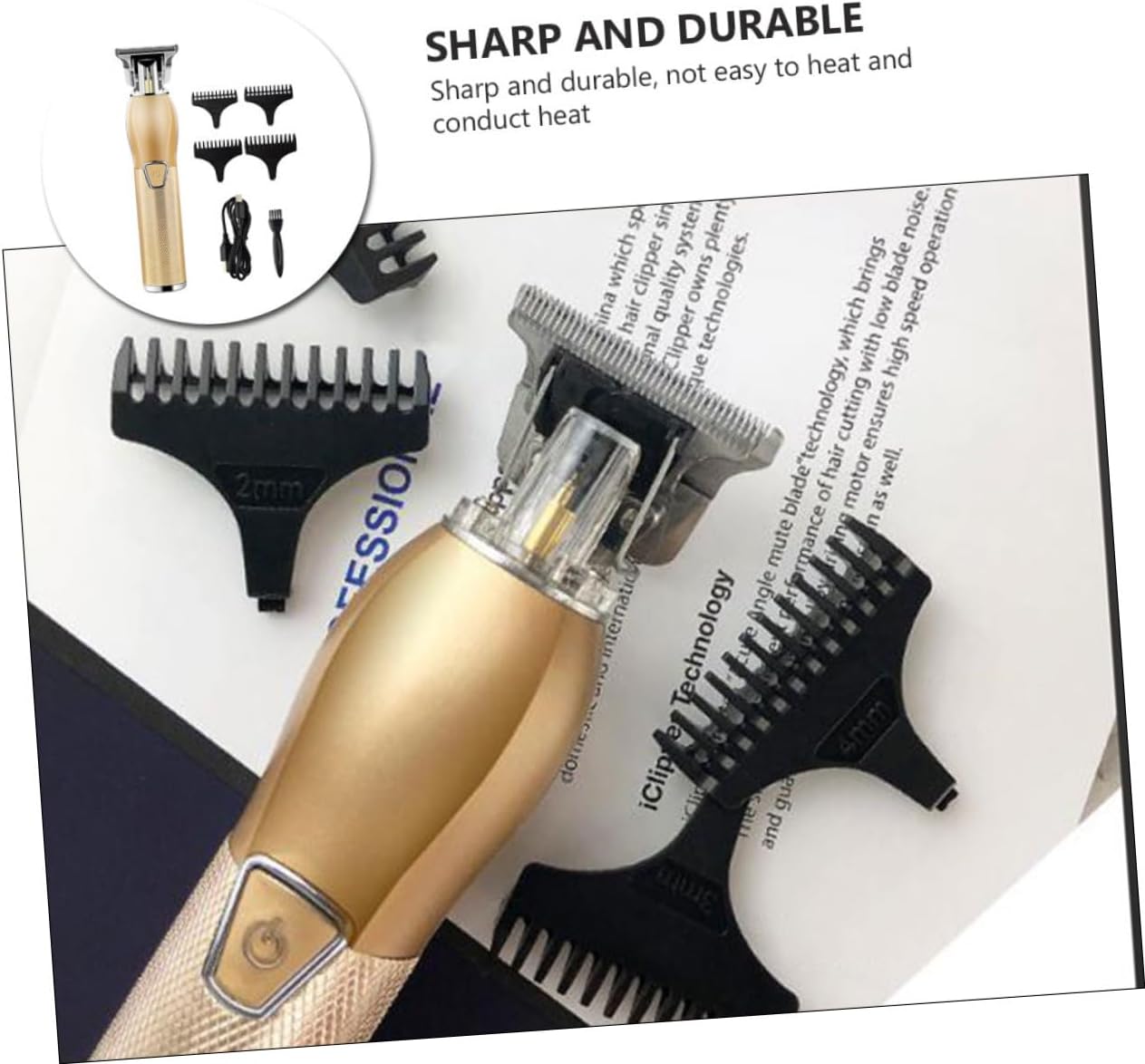 balacoo 1 Unidades Clipper Baby Electric Shavers para hombres Accesorios de máquina de corte de pelo recortadora de barba recortadora eléctrica para