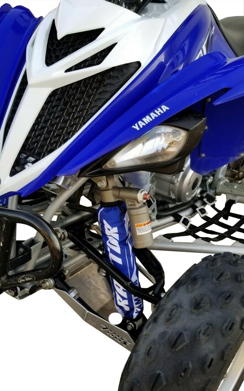 Juego de 3 fundas de amortiguador para Yamaha Raptor Banshee 90 400 450 600 700 Azul