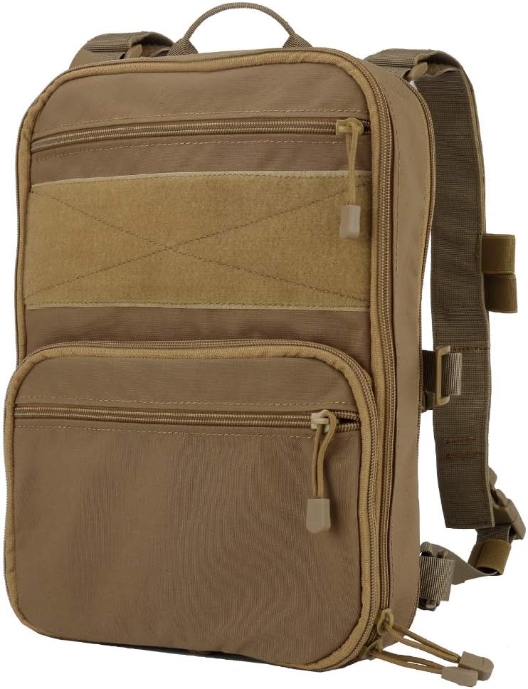 Mochila táctica, mochilas militares MOLLE para hombres, al aire libre, caza, camping, airsoft, expansible (Multicam), T, Viajar
